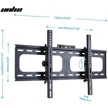 26-75 Soporte Televisión de Pared Fijo Ultra Robustor Regulable para TV Monitores Televisores y Pantallas 3D, LED, LCD, Plasma