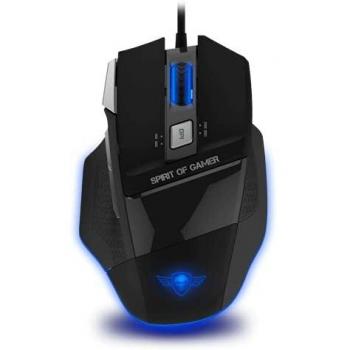Spirit Of Gamer Pro-M8 - Ratón, Negro