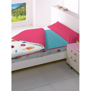 Manterol Saco Nórdico Estampado Multicolor Cama 90