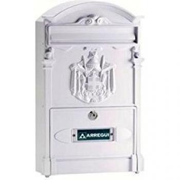 Arregui M67301 - Buzon exterior aluminio fundido e-2611 blanco
