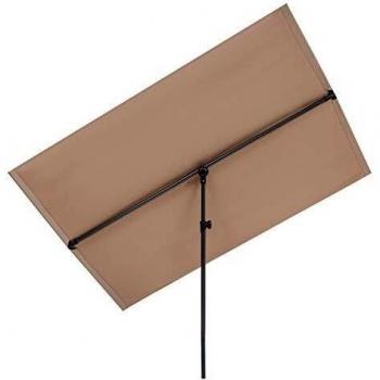 Sombrilla Flex-Shade XL 150 x 210 cm Poliéster UV 50 Topo