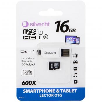 SilverHT Premium - Tarjeta de memoria MicroSDHC