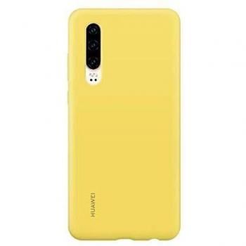 HUAWEI Funda - Carcasa de Silicona P30, Color Amarilla