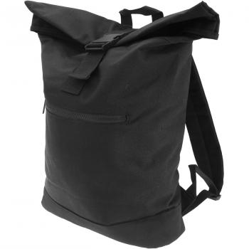 Mochila Roll-Top Bagbase (12 Litros) Negra
