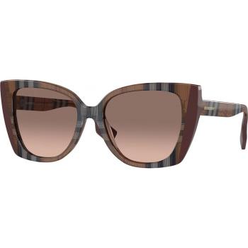 Burberry BE4393 MERYL 405413 Women’s Cat Eye Sunglasses Brown Size 54