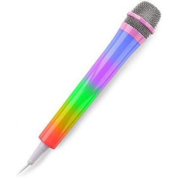 FENTON KMD55W Micrófono Karaoke con Luces RGB