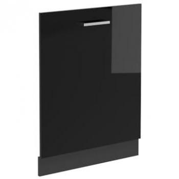 Panel Frontal para Lavavajillas R-Line, Negro Brillo Intenso, 60 cm Sin Encimera