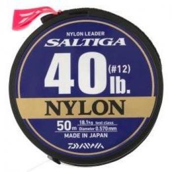 Líder de Nylon Daiwa Saltiga 0,64mm 50LB 50m
