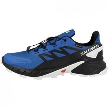 Zapatillas de Trail Running Salomon Supercross 4 GORE-TEX® Hombre Azul Eléctrico/Negro