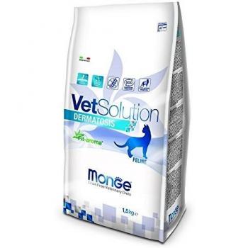 Monge VetSolution - Dermatosis - Comida para Gatos, 1,5 kg