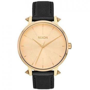 NIXON Reloj Analógico para Mujer de Cuarzo con Correa en Cuero A108-3148-00