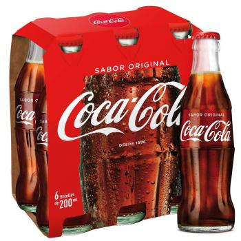 Coca-Cola - Botellín de Cristal 200 ml