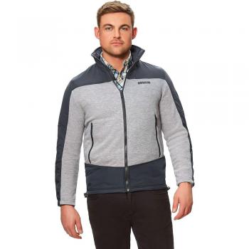 Regatta Mens Zorian Double Polyester Mix Wool Effect Zip Up Jacket