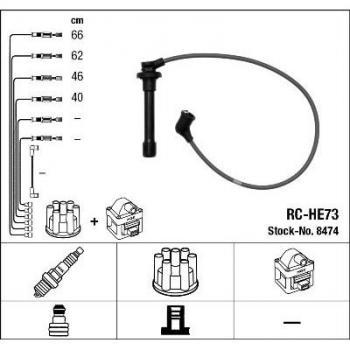 NGK 8474 Juego de cables de encendido