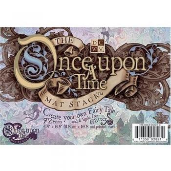 Diecuts Once upon a time - Cartulinas estampadas