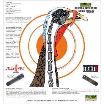 Primos Shotgun Patterning Turkey Target by Primos Hunting Calls
