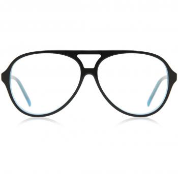 Gafas Recetadas Anti-Azules para Hombre - Armazón Completo de Plástico Azul - SmartBuy Collection