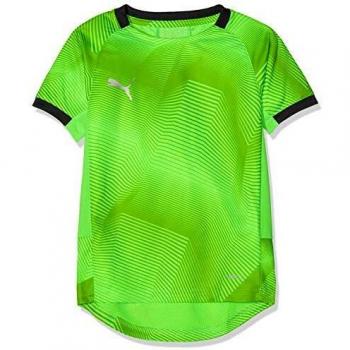 PUMA ftblNXT Graphic Shirt Jr Camiseta, Unisex niños, Verde