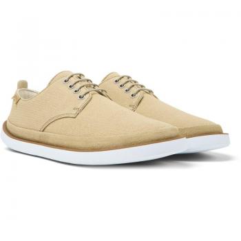 CAMPER Wagon Casual Men’s Shoes Beige Size 39 Cotton Fabric