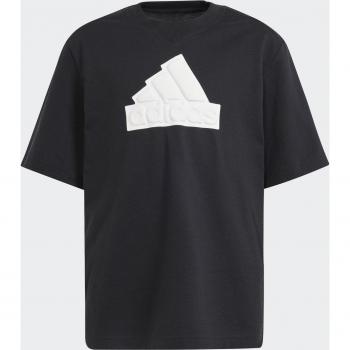 Camiseta adidas Future Icons Logo Infantil - Negro
