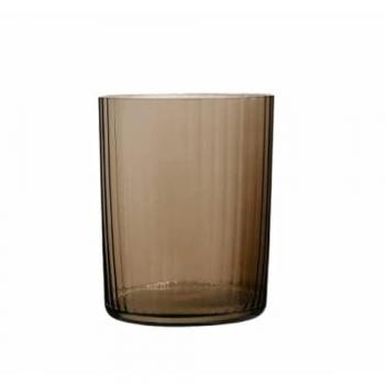Vaso Bohemia Crystal Optic Gris Vidrio 500 ml (6 Unidades)
