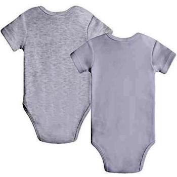Amomí Body de Manga Corta Bebe - Ragalos Originales para Padres Primerizos Pack 2 Pcs Algodón 100%