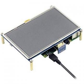 Raspberry RB de LCD de Ordenador de 5 Set Plata