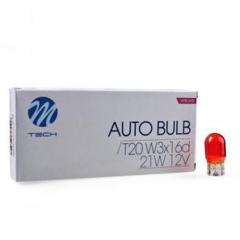 Bombilla Halógena Naranja 12V 21W WY21W x10 M-Tech