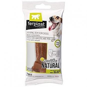 Ferplast Goodbite Natural M Juguete Hueso para La Higiene Oral, Sabor A Vacuno, Perro Medio - Grande
