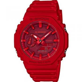 Casio Reloj Análogico-Digital para Unisex Adulto de Cuarzo con Correa en Caucho GA-2100-4AER