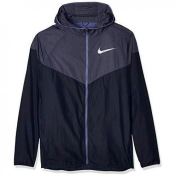 NIKE M Nk Windrunner Sport Jacket, Hombre, Obsidian/Sanded Purple/Obsidian/