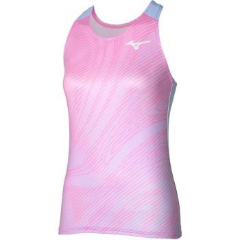 Camiseta Sin Mangas Mizuno Charge Printed Mujer Rosa