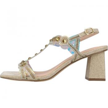 Sandalias de Fiesta para Mujer Marca Menbur Modelo 23660M en color Oro