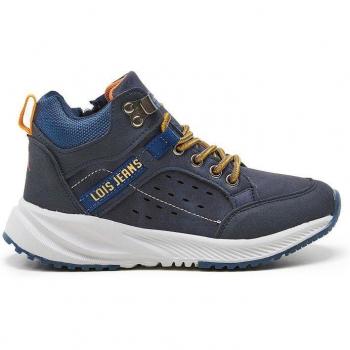 Botines de niño azul marino en sintético 63203-107