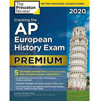 Premium AP European History Exam Prep Book with 5 Practice Tests and Complete Content Review