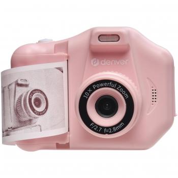 Cámara Digital Infantil KPC-1370 Rosa con Impresora Instantánea y Función de Selfie - 48MP - Full HD