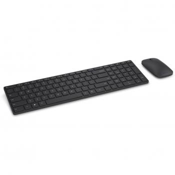 Teclado y Ratón Microsoft Designer Bluetooth AZERTY Francés Negro