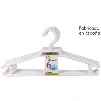 Perchas Blanch Blanco (6 Uds)