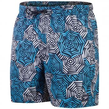 Bañador de hombre Speedo Printed Leisure 16' Watershort Azul