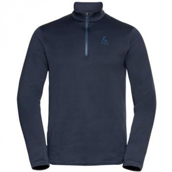 Forro polar Odlo Berra Half Zip azul oscuro para hombre (M)