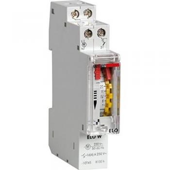 Interruptor Horario Electromecánico Semanal Vemer ELO-W 1 Módulo DIN VP878300