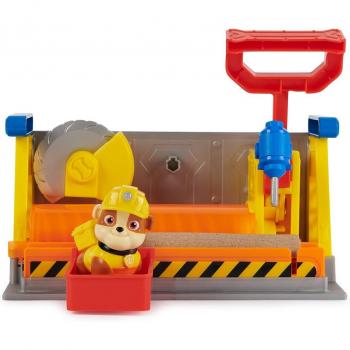 Playset Taller de Construcción Equipo Rubble Spin Master