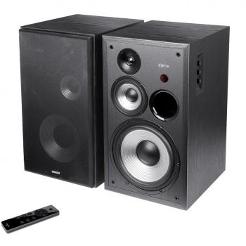 Edifier R2850DB Altavoces 2.0 Bluetooth Inalámbricos 150W con Control Remoto y Entradas Digitales, Negro