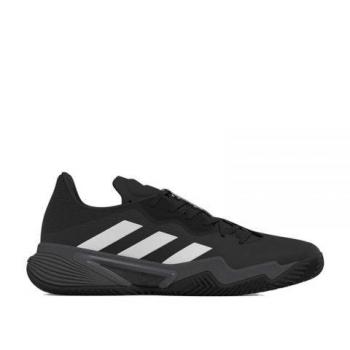 Zapatillas Adidas Barricade Clay Hombres - Negro, Blanco - Confort Excepcional