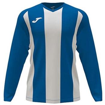 Camiseta manga larga PISA II Royal Blanco Joma