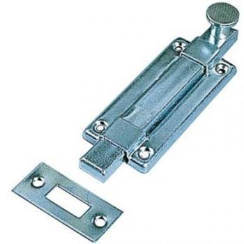 Cerradura deslizante Vachette H 987 - Altura 120 mm, con percutor y gâche