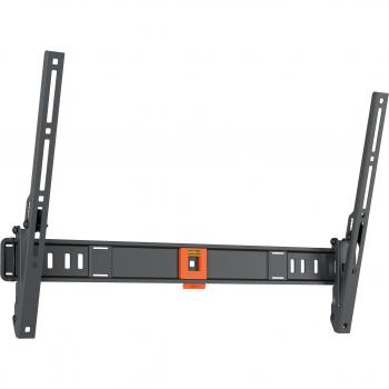 Soporte de pared inclinable TVM 1615 para televisores de 40 a 77 pulgadas, color negro