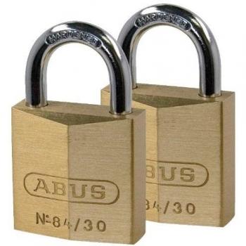 Abus 84/30C/F Twins - Juego de candados de latón