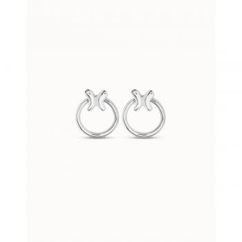 Butterfly Effect Sterling Silver Plated Earrings by UNOde50