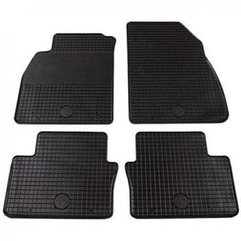 vidaXL Juego Alfombrillas de Coche a Medida Goma 4 Piezas Esterillas Alfombras